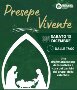 Presepe vivente nella Cripta dei Salesiani: i ragazzi del catechismo mettono in scena la Natività