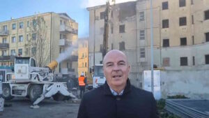 Via Giordano Bruno, ruspe in azione: 60 nuove case popolari per la Livorno che cambia