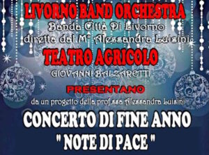 &ldquo;Note di Pace&rdquo;, il Concerto di Fine Anno della Banda Citt&agrave; di Livorno al Museo di Storia Naturale