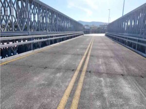 Manutenzione del ponte Bailey, modifiche alla circolazione