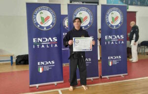 Karate Antico, riconoscimento di eccellenza per Alessandro Calamai diploma di Maestro di Terzo Livello ENDAS