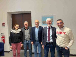 Il Commissario Straordinario Arcenni accoglie il nuovo Comandante del Reparto Carabinieri Parco