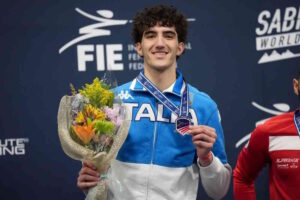 Sciabola, Cosimo Bettini sul podio a Salt Lake City