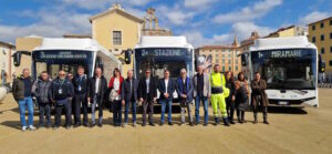 Ecco i tre autobus elettrici comprati dal Comune e dati in gestione ad AT