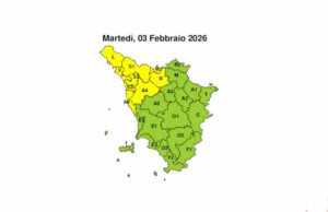 Maltempo Livorno: emessa allerta meteo gialla per rischio idrogeologico