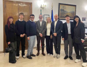 Giovani e sicurezza Palumbo (FdI) e Giovent&ugrave; Nazionale ricevuti dal Prefetto