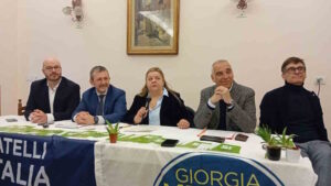 Referendum, il sottosegretario alla Giustizia Andrea Delmastro a Livorno per il SI