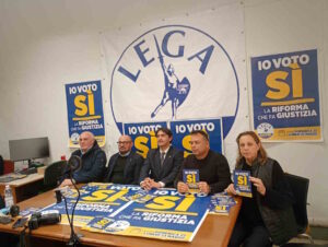 Referendum sulla riforma della giustizia: la Lega di Livorno chiama al voto sì