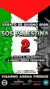 S.O.S. PALESTINA: al concerto organizzato da Piero Pel&ugrave; si aggiungono FASK, MONI OVADIA, LAIKA e GIANCANE