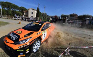 Rallye Elba: Tris di allori per Simone Campedelli 