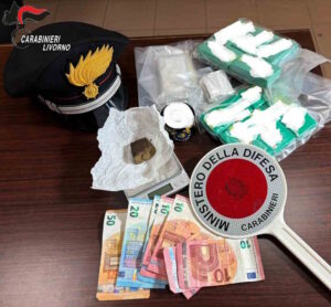 Arrentato 20enne a Livorno, aveva più di 1 kg hashish