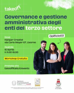 Governance e gestione amministrativa degli Enti del Terzo settore: workshop gratuito con Opificio03