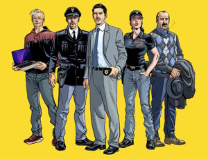 Il Commissario Mascherpa sbarca all'Elba Comics Plus Players 2026  