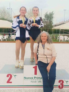 Pattinaggio: per i Primi Passi al regionale Viola e marta sono oro