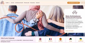 Ecco il nuovo sito multilingue della Rete Antiviolenza di Livorno