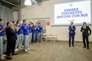 La Pielle prolunga il contratto a coach Andrea Turchetto fino al 30 giugno 2028