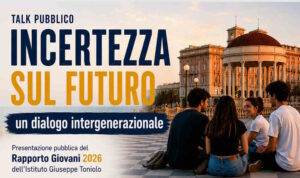 A Livorno il talk “Incertezza sul futuro un dialogo intergenerazionale”