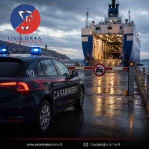 Carabinieri bloccati al porto di Piombino, Unarma manca riserva posti su traghetti