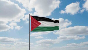 Forza Nuova a Firenze rimuove bandiera della Palestina e la sostituisce col Tricolore: " Grave atto, Il tricolore è di tutti non di una ideologia politica"