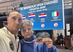 Karate in Croazia due bronzi per i folgorini Ligas e Diodato
