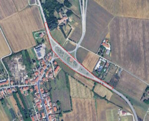Limitazione della viabilità sulla Srt 206 per lavori nuova rotatoria a Vicarello