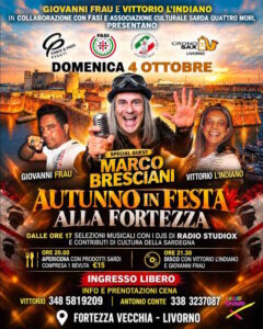 Sardegna protagonista alla Fortezza Vecchia con musica, cucina e dj set
